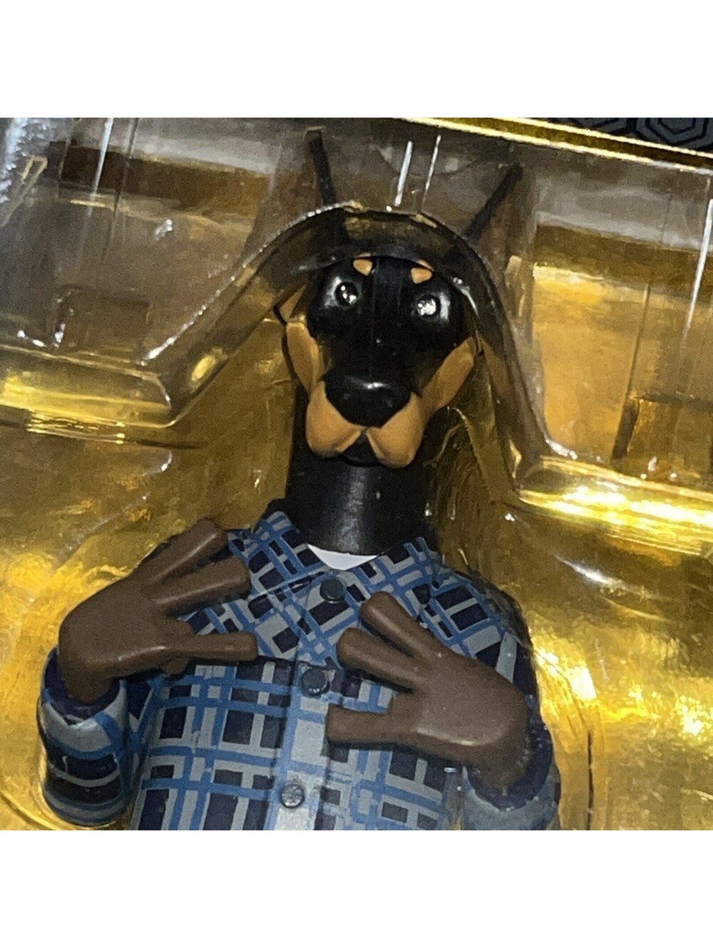 Funko Gold Snoop Dogg 5” Dog Head Chase 1:6 Premium Vinyl Figure 69364